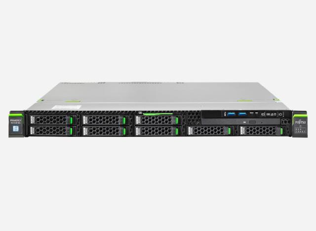 Сървър Fujitsu PRIMERGY RX1330 M4, Xeon E-2224, 16GB U 2666 2R, DVD-RW SM, SFF, IRMC S4 adv. pack, PSU DUMMY, HP PSU, No power cord                                                           