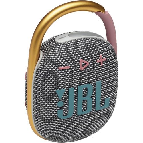 Тонколона JBL CLIP 4 GRY, 1.0, 5W, Bluetooth, водоустойчива, Сив