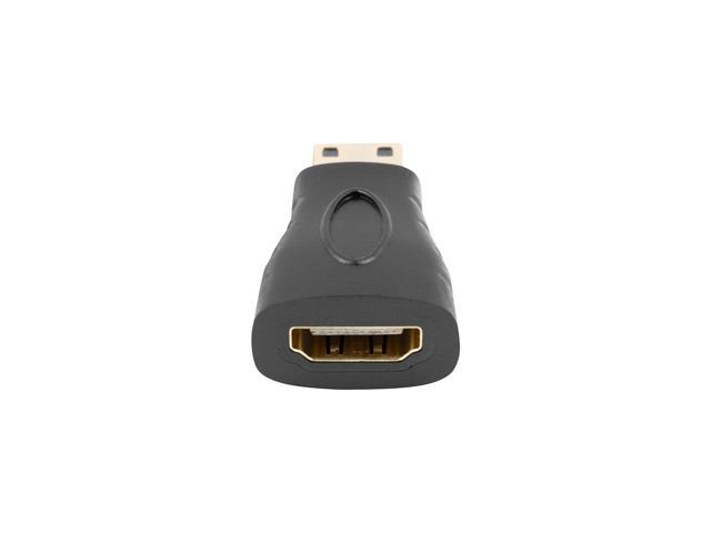 Адаптер Lanberg adapter HDMI (f) -> HDMI mini (m), black