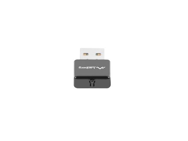 Безжичен Wireless адапте Lanberg Lanberg NC-0300-WI, 300Mbps, 2.4GHz(300 Mbps), Wireless-N,1 вътрешна антена, USB 2.0