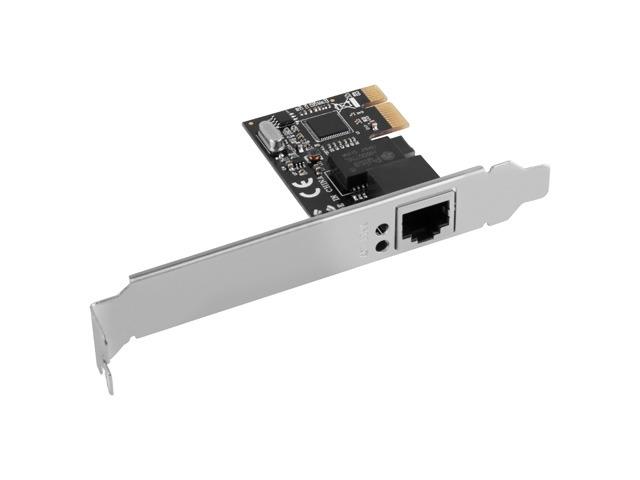  Мрежова PCI Express карта Lanberg PCE-1GB-201, LAN 1x 10/100/1000 RJ-45