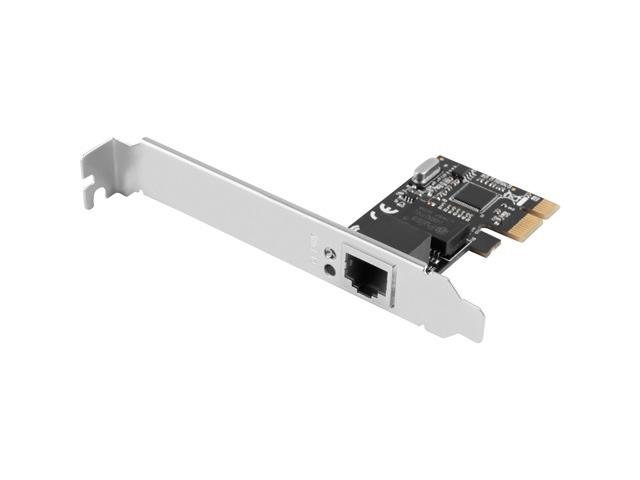  Мрежова PCI Express карта Lanberg PCE-1GB-201, LAN 1x 10/100/1000 RJ-45