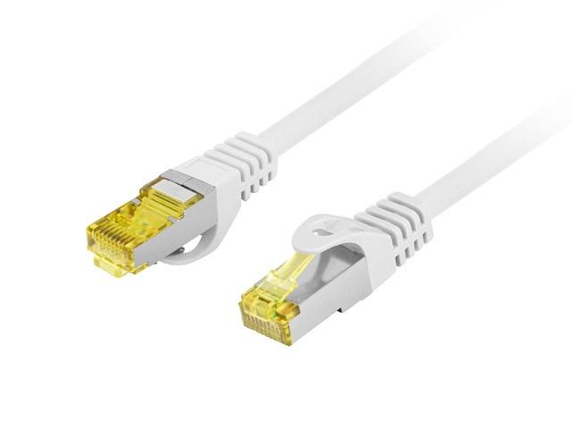 Кабел Lanberg patch cord CAT.6A S/FTP LSZH CU 2m Fluke Passed, grey