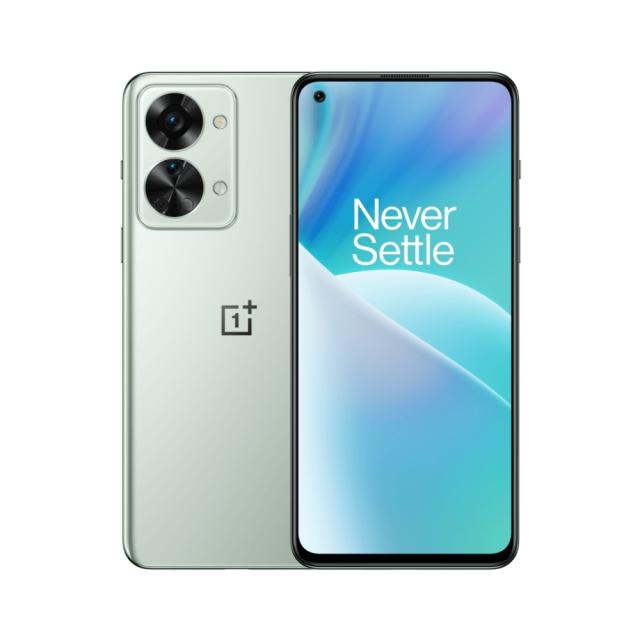 Мобилен телефон OnePlus Nord 2T 5G CPH2399, 8GB RAM, 128GB, 8 Core Dimensity 1300-AI, 6,43" 90Hz AMOLED 2400x1080, IMX766 50MP + 8MP + 2MP, IMX615 30MP Selfie, 4500mAh, Dual SIM, Android 12, Jade Fog