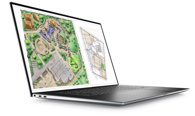 Лаптоп Dell Precision 5770, Intel Core i9-12900H vPro (24 MB cache, 2.50 GHz to 5.00 GHz), 17" UHD+ Touch, (3840x2400) 100% Srgb, IR Cam, 32 GB, 2x16 GB, DDR5, 4800Mhz, M.2 512GB SSD, 1TB PCIe x4 NVMe SSD, NVIDIA RTX A3000 12 GB DDR6, Wifi 6E+BT, Win