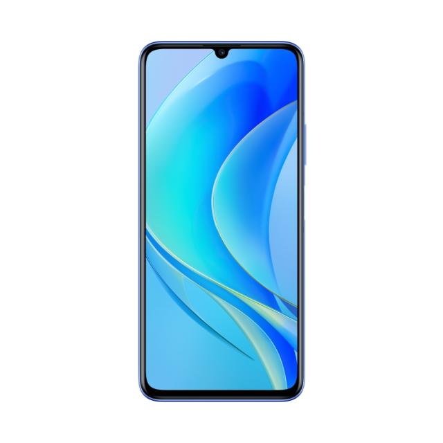 Мобилен телефон Huawei Nova Y70, Crystal Blue, MGA, 6.75", TFT LCD HD+ 1600x720, 4GB+128GB, Camera 48MP+5MP+2MP/8MP, 4G LTE, WiFi 802.11 b/g/n, 2.4GHz, BT 5.1, FPT, 6000 mAh, USB-C Type-C, 3.5 mm earjack, EMUI 12.0