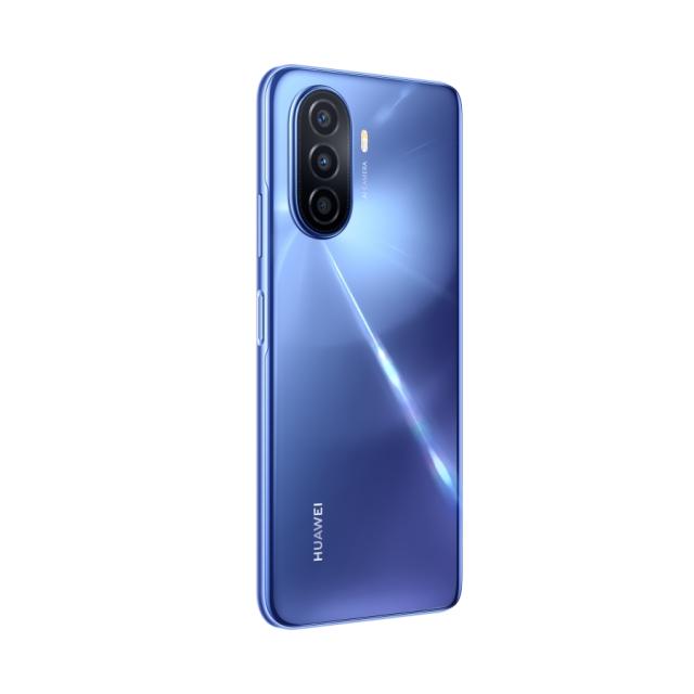 Мобилен телефон Huawei Nova Y70, Crystal Blue, MGA, 6.75", TFT LCD HD+ 1600x720, 4GB+128GB, Camera 48MP+5MP+2MP/8MP, 4G LTE, WiFi 802.11 b/g/n, 2.4GHz, BT 5.1, FPT, 6000 mAh, USB-C Type-C, 3.5 mm earjack, EMUI 12.0