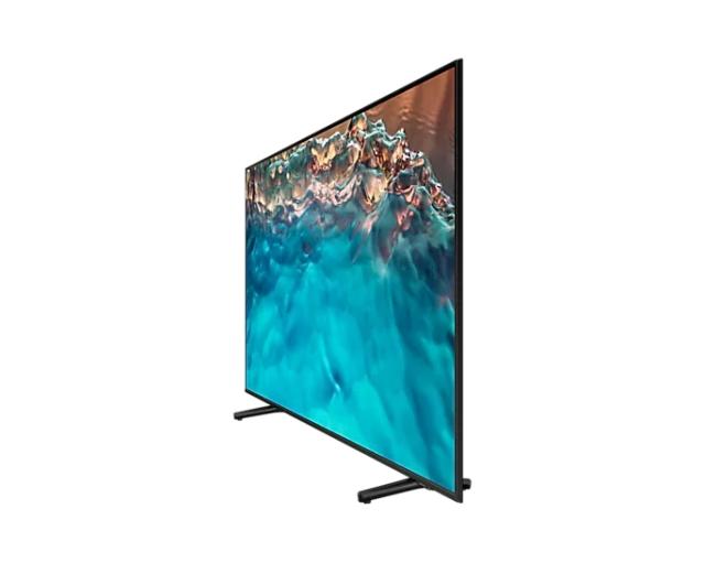 Телевизор Samsung 43" 43BU8072 4K UHD LED TV, SMART, Crystal Processor 4K, 2200 PQI, HDR 10+, Mega Contrast, Q-Symphony, Dolby Digital Plus , 3xHDMI, 2xUSB, Wi-Fi 5, Bluetooth 5.2, Frameless, Tizen, Black