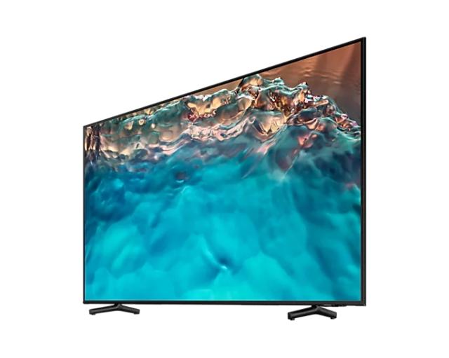 Телевизор Samsung 43" 43BU8072 4K UHD LED TV, SMART, Crystal Processor 4K, 2200 PQI, HDR 10+, Mega Contrast, Q-Symphony, Dolby Digital Plus , 3xHDMI, 2xUSB, Wi-Fi 5, Bluetooth 5.2, Frameless, Tizen, Black