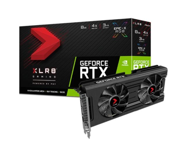 Видео карта PNY GeForce RTX 3050 8GB REVEL Epic-X Dual Fan