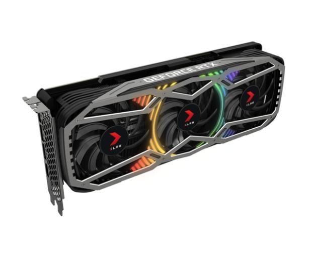 Видео карта PNY GeForce RTX 3080 10GB XLR8 Gaming REVEL EPIC-X RGB LHR Triple Fan Edition