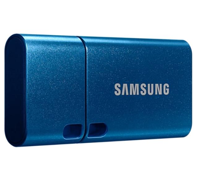 USB памет Samsung 256 GB Flash Drive, Read 400 MB/s, USB-C 3.2 Gen 1, Синя
