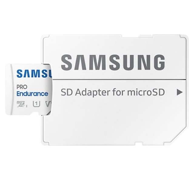 Карта памет Samsung PRO Endurance, microSDHC, UHS-I, 64GB, Адаптер, Class10, Waterproof