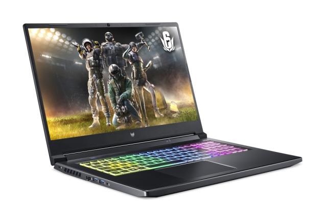 Лаптоп Acer Predator Helios 300, PH317-55-957M, Core i9-11900H(2.50GHz up to 4.90GHz, 24MB), 17.3“ FHD IPS 144Hz, 16 GB DDR4 3200MHz (1 slot free), 1024GB PCIe SSD, HDD Kit, RTX 3070 8GB GDDR6, Wi-Fi 6AX, BT 5.1, RGB-backlit Kb, Windows11 Home, Black