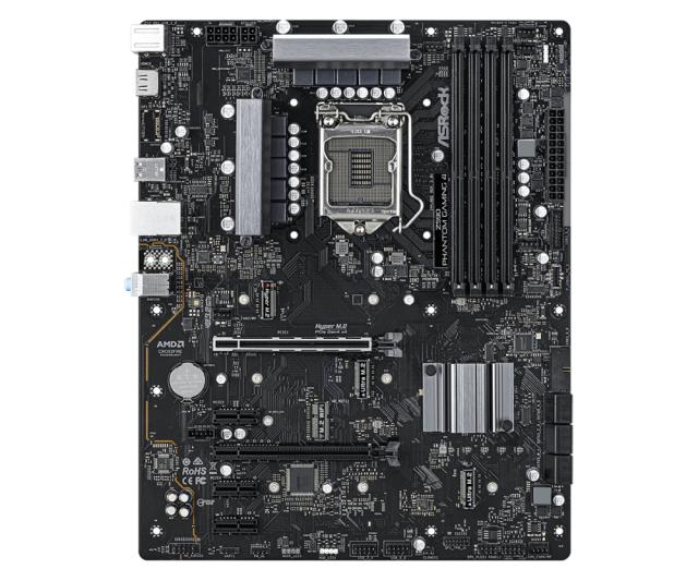 Дънна платка ASRock Z590 Phantom Gaming 4, Z590, LGA1200, 4xDDR4, (HDMI)(CFX), PCI-E 4.0, 6x SATA 6Gb/s, 3x M.2, 1x USB 3.2 Gen 2 Type-C, ATX