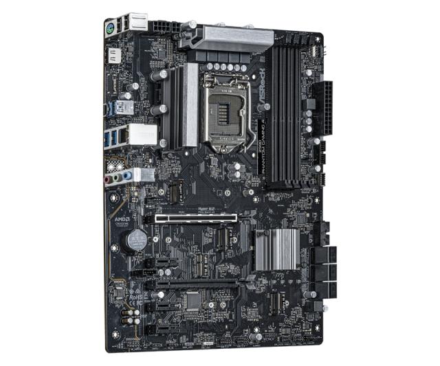 Дънна платка ASRock Z590 Phantom Gaming 4, Z590, LGA1200, 4xDDR4, (HDMI)(CFX), PCI-E 4.0, 6x SATA 6Gb/s, 3x M.2, 1x USB 3.2 Gen 2 Type-C, ATX