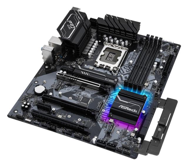 Дъна платка ASRock Z690 Pro RS, LGA1700, DDR4, (DP&HDMI)(CF), PCIe 5.0,  8x SATA 6Gb/s, 3x M.2, 2x USB 3.2 Gen2, ATX
