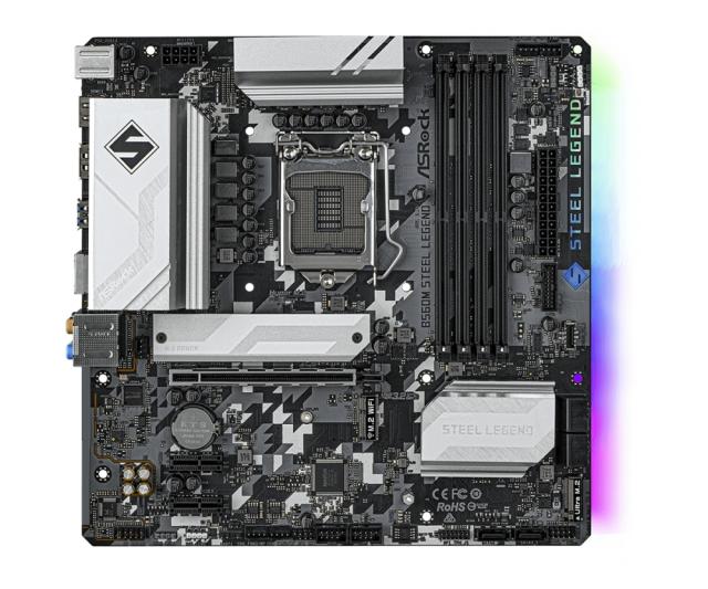 ASRock B560M STEEL LEGEND product НазадMBIASROCKB560MSTEELLEGENDMBIASROCKB560MSTEELLEGENDMBIASROCKB560MSTEELLEGENDMBIASROCKB560MSTEELLEGENDНапред Дънна платка ASRock B560M STEEL LEGEND, B560, LGA1200, DDR4, (DP/HDMI), PCI-E 4.0, 6x SATA 6Gb/s, 2x M.2