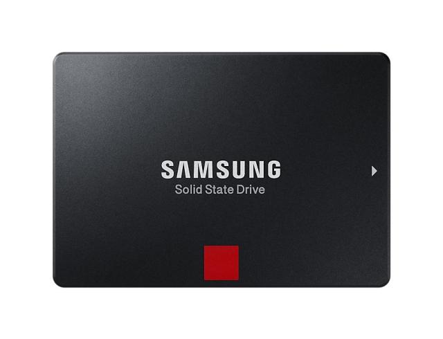 Samsung SSD 860 PRO 1TB Int. 2.5" SATA III, V-NAND 2-bit MLC, MJX Controller, 256-bit Encryption, Read 560 MB/s Write 530 MB/s, Cache Memory 1GB DDR4