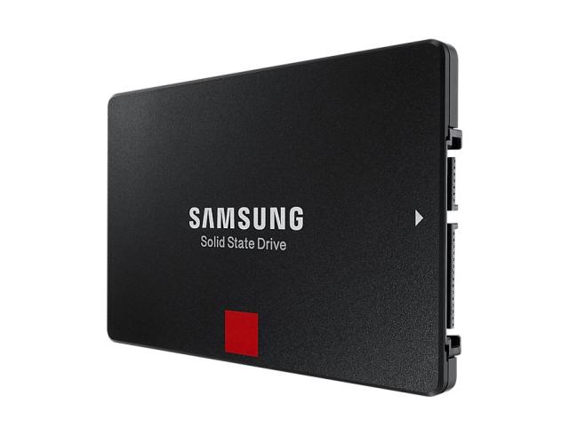 Samsung SSD 860 PRO 1TB Int. 2.5" SATA III, V-NAND 2-bit MLC, MJX Controller, 256-bit Encryption, Read 560 MB/s Write 530 MB/s, Cache Memory 1GB DDR4