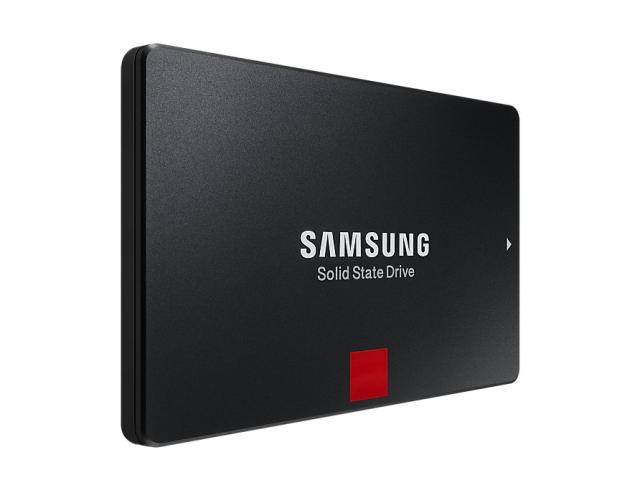 Samsung SSD 860 PRO 1TB Int. 2.5" SATA III, V-NAND 2-bit MLC, MJX Controller, 256-bit Encryption, Read 560 MB/s Write 530 MB/s, Cache Memory 1GB DDR4