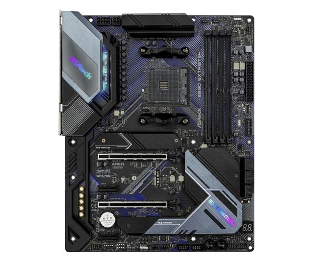 Дънна платка ASRock B550 Extreme4, AM4, B550, 4 x DDR4, PCI-E 4.0, (HDMI),(CFX), 6x SATA 6Gb/s, 2x M.2, 1x USB 3.2 Gen 2 Type-C, ATX