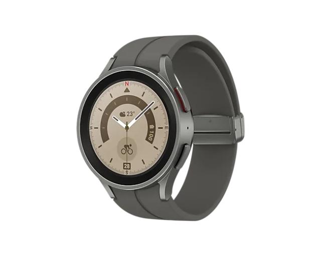 Часовник Samsung Galaxy Watch5  Pro 45mm, BT, TITANIUM