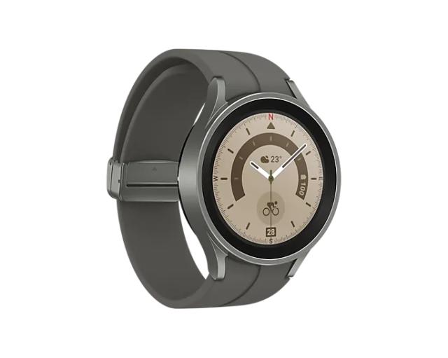 Часовник Samsung Galaxy Watch5  Pro 45mm, BT, TITANIUM