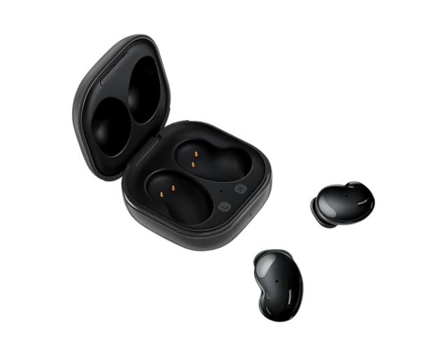 Слушалки Samsung Galaxy Buds Live SM-R180 Titanium, безжични Bluetooth, микрофон, Черни