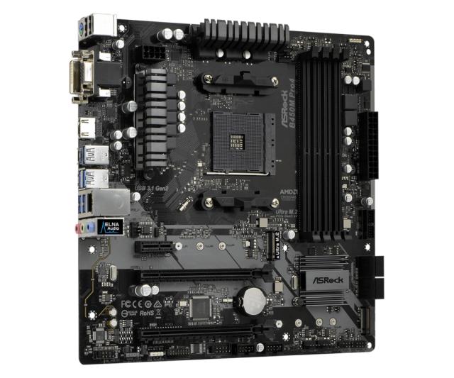 Дънна платка Asrock B450M PRO4