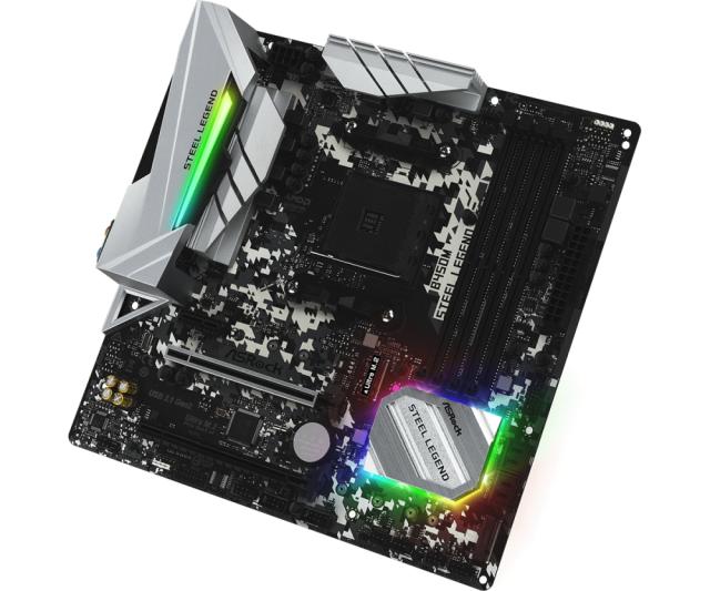 Дънна платка Asrock B450M Steel Legend