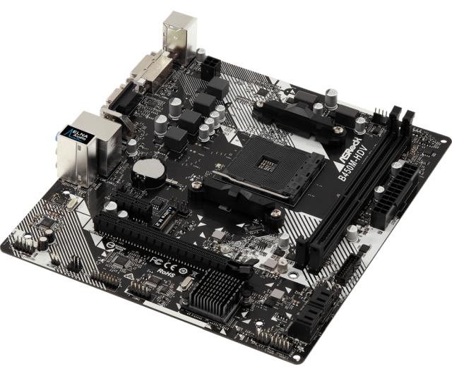 Дънна платка Asrock B450M-HDV R4.0