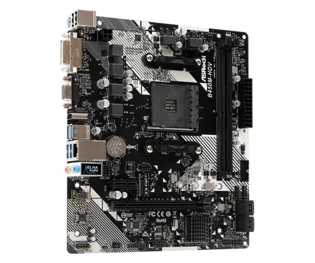 Дънна платка Asrock B450M-HDV R4.0