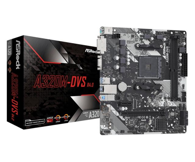 Дънна платка Asrock A320M-DVS R4.0