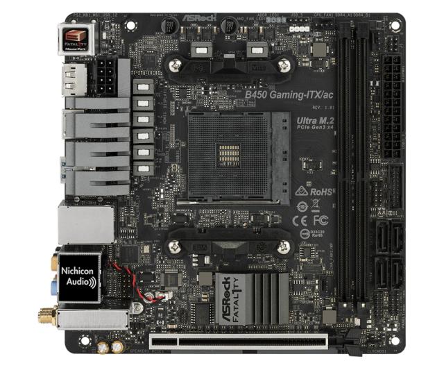 Дънна платка Asrock B450 Gaming-ITX/ac