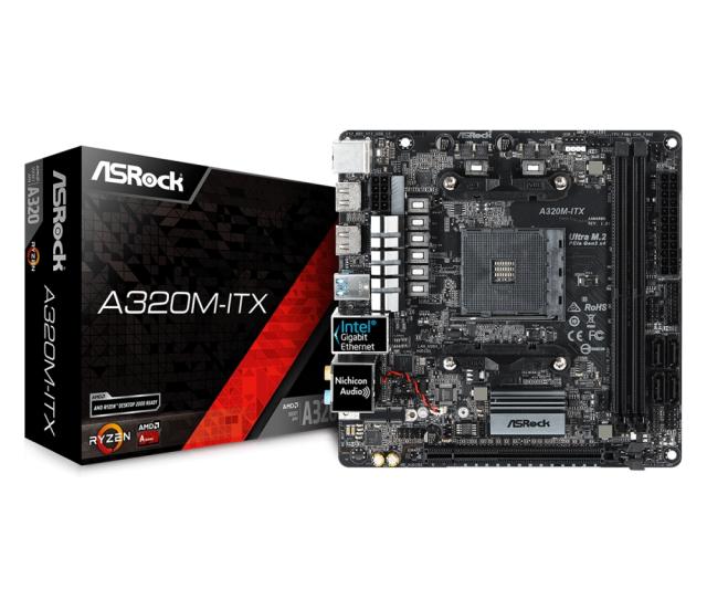 Дънна платка Asrock A320M-ITX