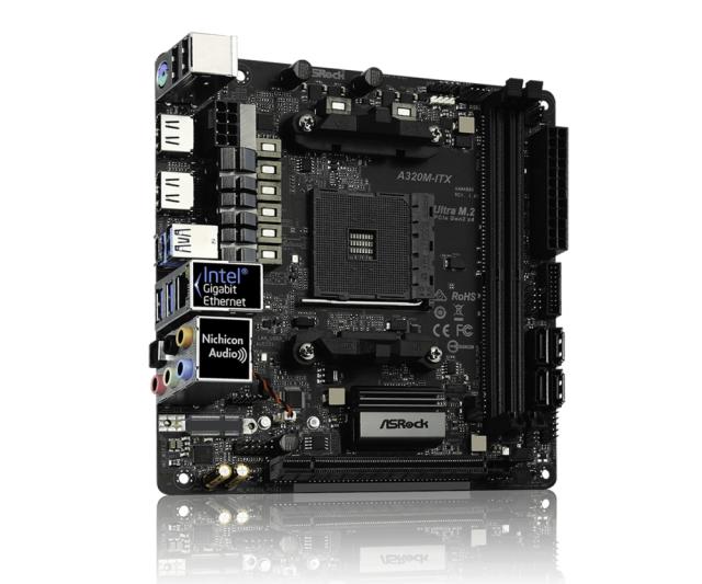 Дънна платка Asrock A320M-ITX