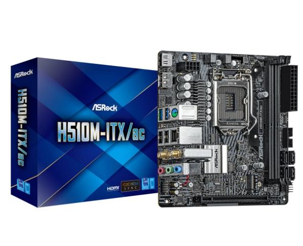 Дънна платка Asrock H510M-ITX/AC