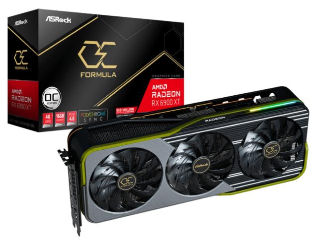 Видео карта Asrock RX6900 XT OCF 16G + Fury Gaming Chair Avenger M+ Black-White