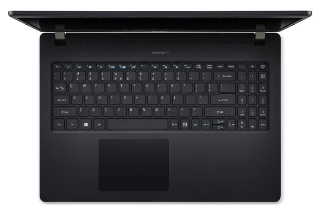 Лаптоп Acer TravelMate P215-53-77GQ, Core i7 1165G7(2.8GHz up to 4.7GHz, 12MB), 15.6" FHD IPS, 1*8GB DDR4, 256GB PCIe SSD, HDD kit, Intel Iris Xe Graphics, FPR, TPM, WiFi ax, BT 5.0, SD reader, Win 11 PRO, 3Y Warranty, Black