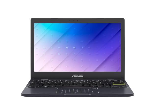 Лаптоп Asus X E210MA-GJ208TS,1 Intel Celeron N4020 1.1 Ghz (4M Cache, up to 2.8 GHz), AG, 11.6" HD, (1366x768), LPDDR4 4G(ON BD.), eMMC 128G,Intel UHD Graphics 600,WiFi 5.0,Num Pad, Windows 10 Home in S Mode, Peacock Blue