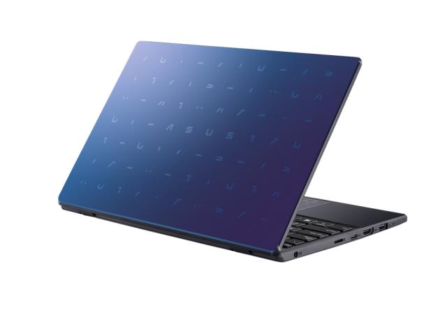 Лаптоп Asus X E210MA-GJ208TS,1 Intel Celeron N4020 1.1 Ghz (4M Cache, up to 2.8 GHz), AG, 11.6" HD, (1366x768), LPDDR4 4G(ON BD.), eMMC 128G,Intel UHD Graphics 600,WiFi 5.0,Num Pad, Windows 10 Home in S Mode, Peacock Blue