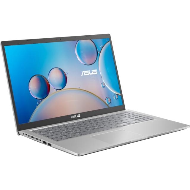 Лаптоп Asus X515FA-EJ312CT, Intel Core i3 10110U 2.10 GHz(4 M Cache, up to 4.10 GHz), 15.6" FHD(1920x1080), DDR4 8GB (4 GB on BD),256G PCIEG3 SSD, TPM, Win 10 64bit, Silver, BAG+MOUSE