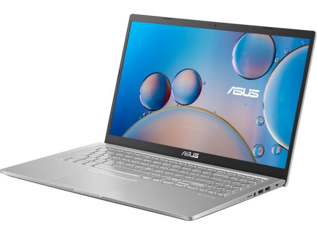 Лаптоп Asus  15 X515EA-EJ311C, Intel Core i3-1115G4 3.0GHz,(6M Cache, up to 4.1 GHz), 15.6"" FHD(1920x1080), DDR4 8GB(ON BD.),256GB PCIEG3 SSD,Without OS, Transparent Silver + Backpack Wired optical mouse 