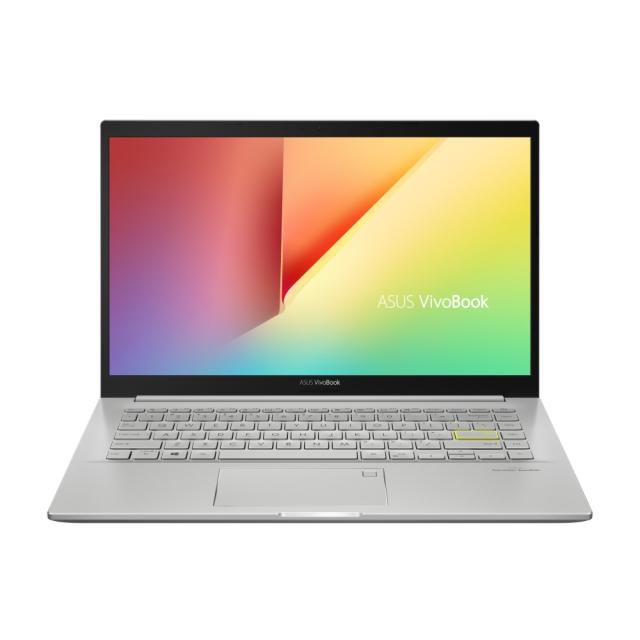 Лаптоп Asus Vivobook 14 K413EA-EK321W, Intel Core i3-1115G4(6M Cache, up to 4.1 GHz), 14" FHD(1920x1080), DDR4 8GB(ON BD.),512G PCIEG3 SSD, TPM,Windows 11, Transparent Silver