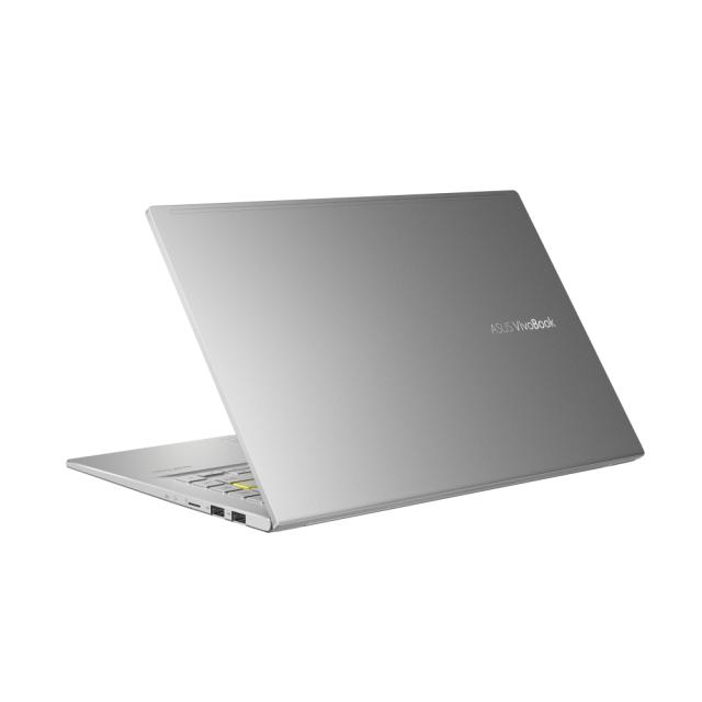 Лаптоп Asus Vivobook 14 K413EA-EK321W, Intel Core i3-1115G4(6M Cache, up to 4.1 GHz), 14" FHD(1920x1080), DDR4 8GB(ON BD.),512G PCIEG3 SSD, TPM,Windows 11, Transparent Silver