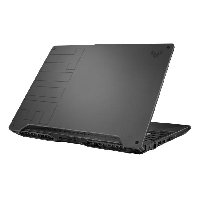 Лаптоп Asus TUF FX506HE-HN004T, Intel i7-11800H 2.3GHz (16M Cache, up to 4.6GHz 8 cores),15.6" FHD IPS AG (1920x1080)144 Hz,16GB DDR4 3200(2*8),PCIE NVME 512G SSD(1 slot free), NVIDIA GeForce RTX 3050Ti 4GB GDDR6,Wi-Fi 6,RGB Kbd,Num Pad, Win 10 64Bit