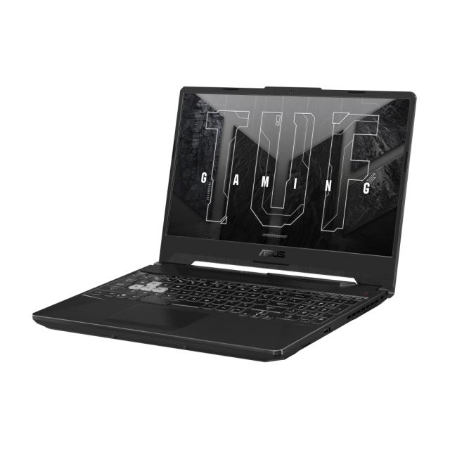 Лаптоп Asus TUF A15 FA506IHR-HN019,M AMD Ryzen 5 4600H Mobile Processor (6C/12T, 11MB Cache, 4.0 GHz Max Boost) 15.6" FHD AG (1920x1080)144Hz, 8GB DDR4 2933MHz (1x8 GB), PCIE NVME 512 GB M.2 SSD, NVIDIA GeForce GTX1650 4GB GDDR6, WiFi 6, RGB Illum. K