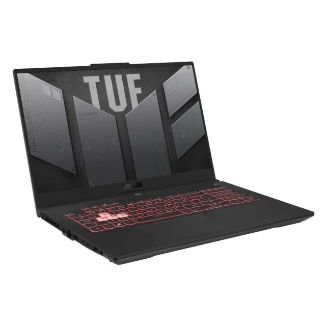 Лаптоп Asus TUF A17 FA707RR-HX006W, AMD Rembrandt R7 (TBD),17.3" FHD IPS AG (1920x1080)144 Hz,16GB DDR5 4800(2*8),PCIE NVME 1TB M.2 SSD, NVIDIA GeForce RTX 3070 8GB GDDR6,Wi-Fi 6e,RGB Kbd, Windows 11, Grey