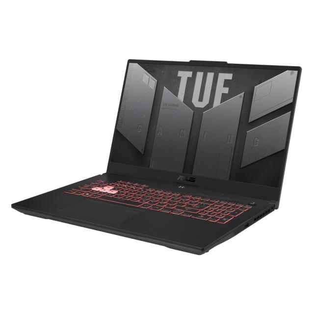 Лаптоп Asus TUF A17 FA707RR-HX006W, AMD Rembrandt R7 (TBD),17.3" FHD IPS AG (1920x1080)144 Hz,16GB DDR5 4800(2*8),PCIE NVME 1TB M.2 SSD, NVIDIA GeForce RTX 3070 8GB GDDR6,Wi-Fi 6e,RGB Kbd, Windows 11, Grey